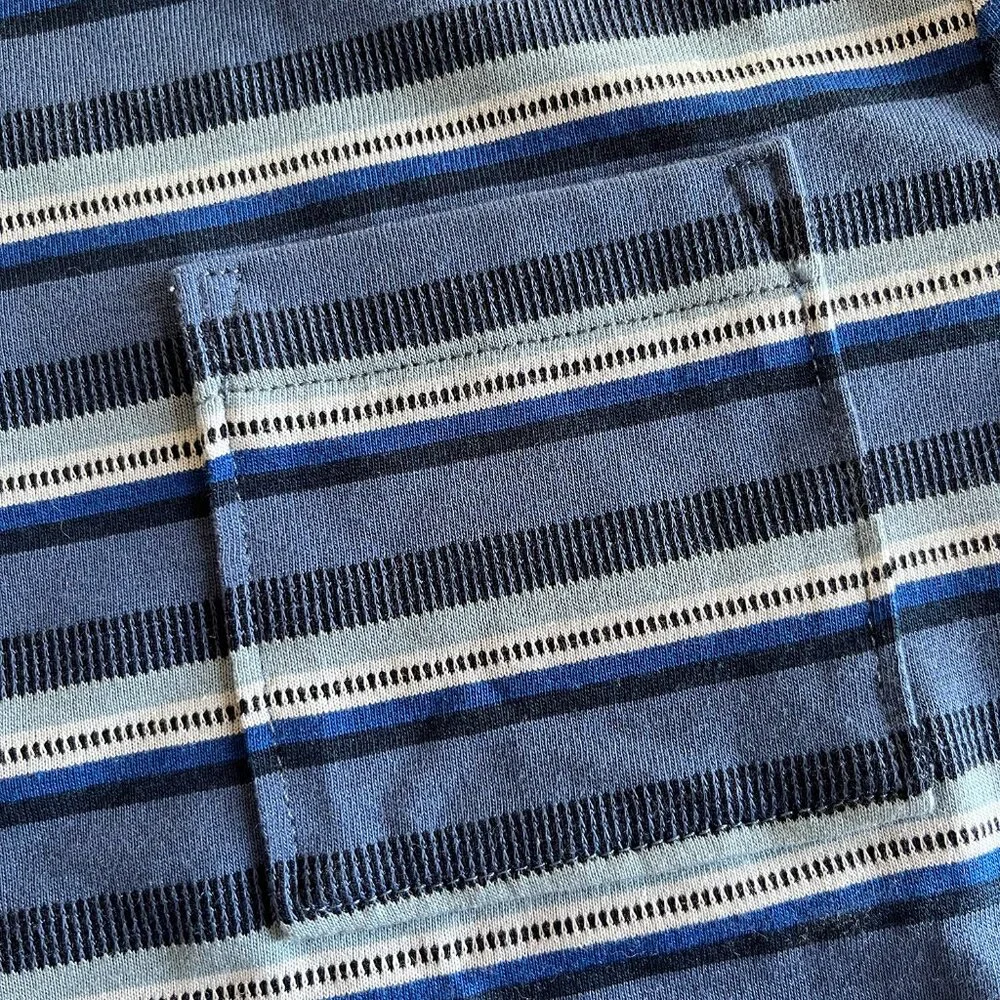Old Navy striped pocket tees M 8 NWT